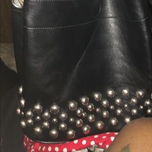 Large black purse